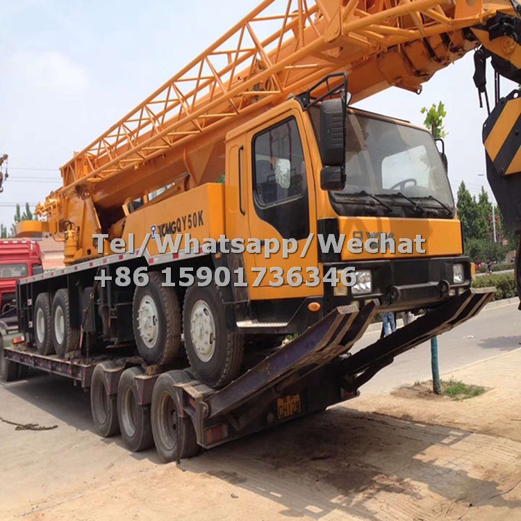 2015 Year Used 50 ton XCMG QY50K-II Mobile Crane